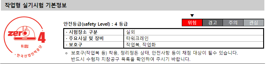 2023년 타워크레인운전기능사