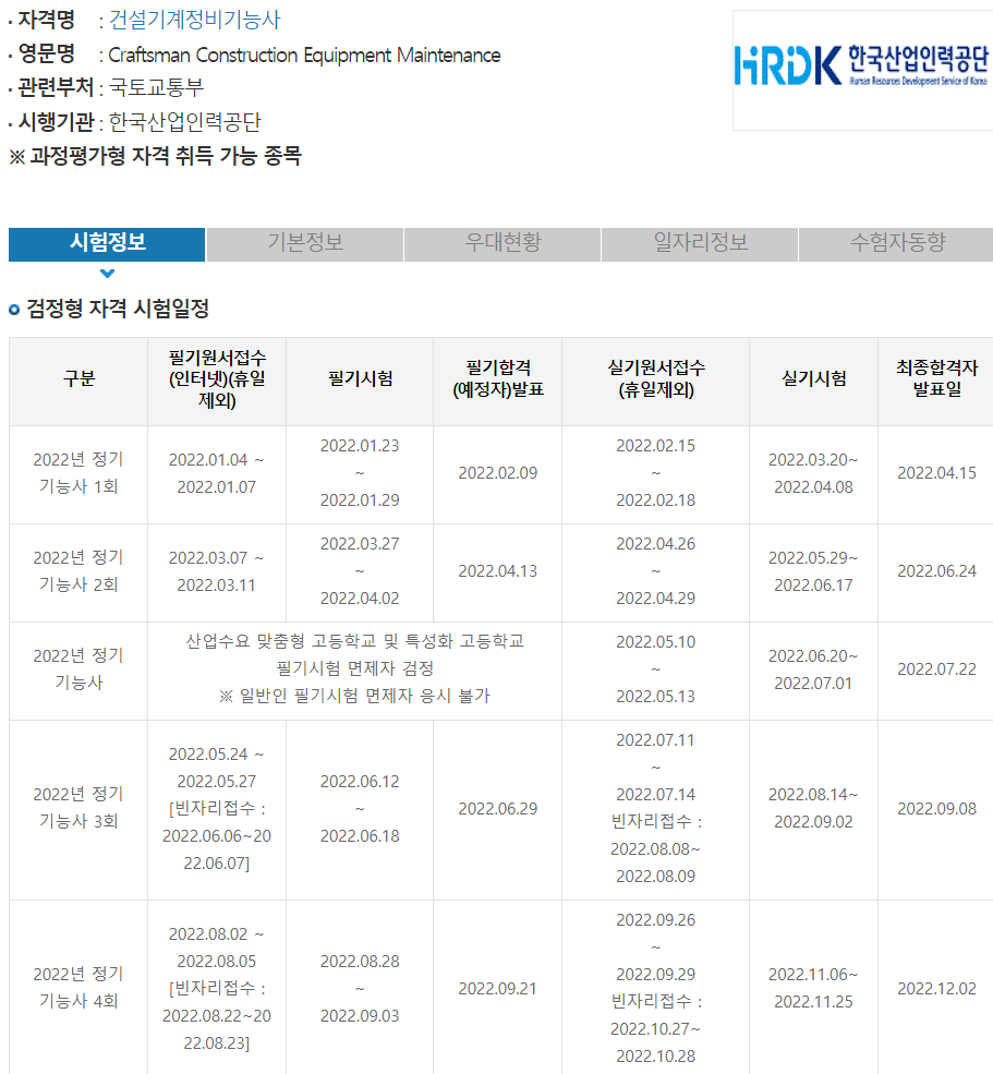 2023년 건설기계정비기능사